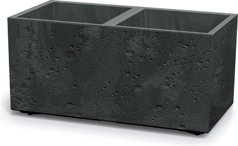 Téglalap alakú, betonhatású virágláda 77 cm – Prosperplast Sierra