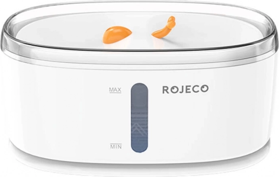 Vezeték nélküli vízszökőkút kutyáknak és macskáknak Rojeco 2,5 l