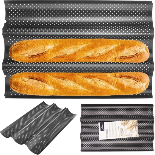 Ropogós héj a perforációnak köszönhetően