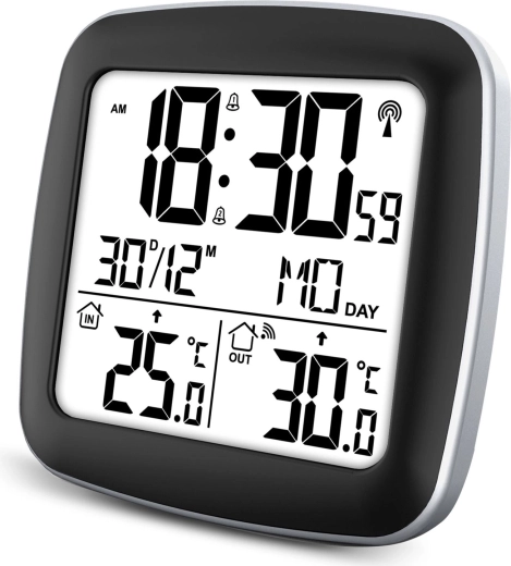 Ébresztő, szundi és pontos DCF77 idő