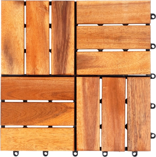 Természetes akácfa tartós felületkezeléssel