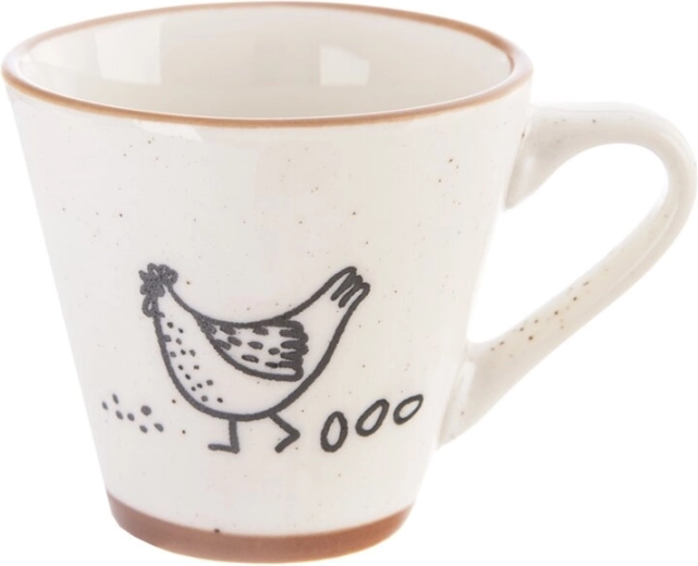 Porcelán espresso csésze Tanya – tyúk 70 ml