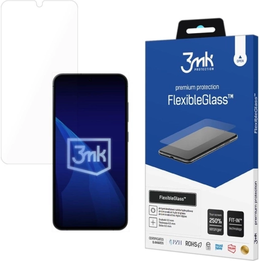 Védő üveg 3mk FlexibleGlass a Samsung Galaxy S25+ számára