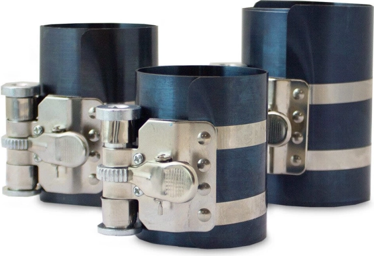 Három kompressziós szalag különböző átmérőkhöz