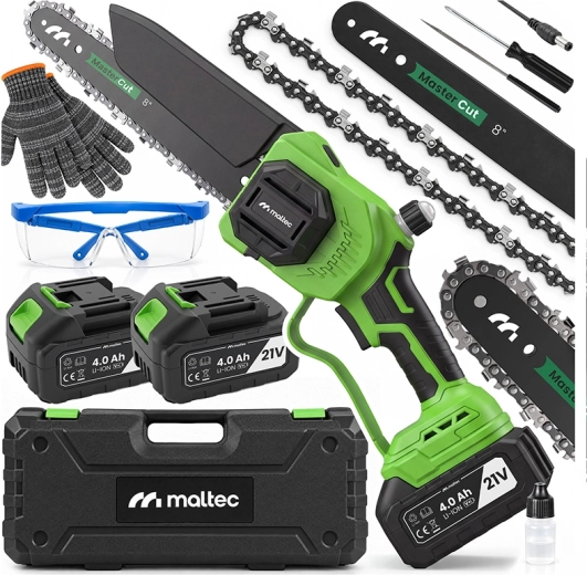MalTec akkumulátoros láncfűrész MasterCut 8" 1050 W - 1 db