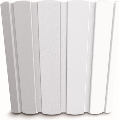 Boardee Basic 19,9 cm műanyag virágcserép – fehér