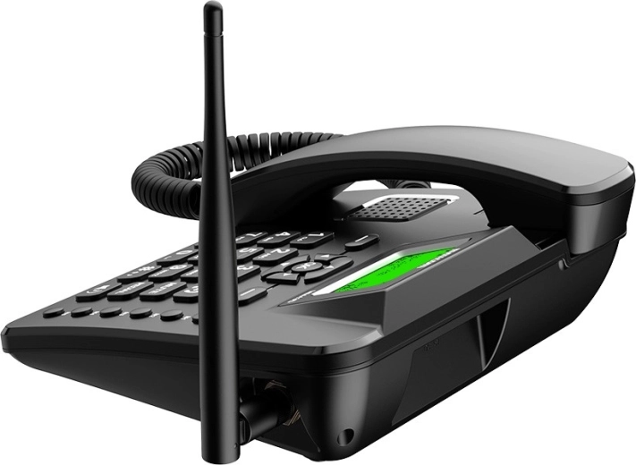 Háttérvilágításos kijelző és külső antenna