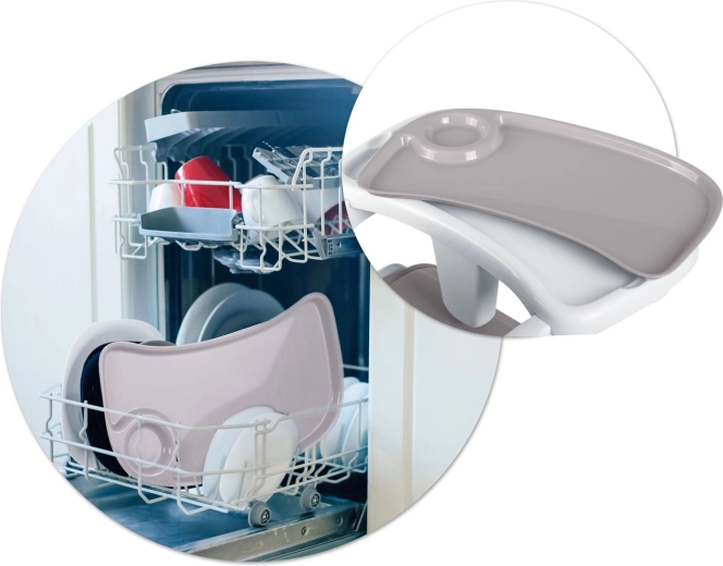 Tálca betéttel a gyors tisztításhoz