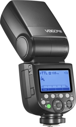 LED modellezőfény és gyors TTL/Manuál váltás