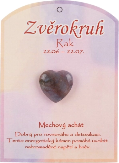 Mohachát – csiszolt szív a Rák csillagjegyhez