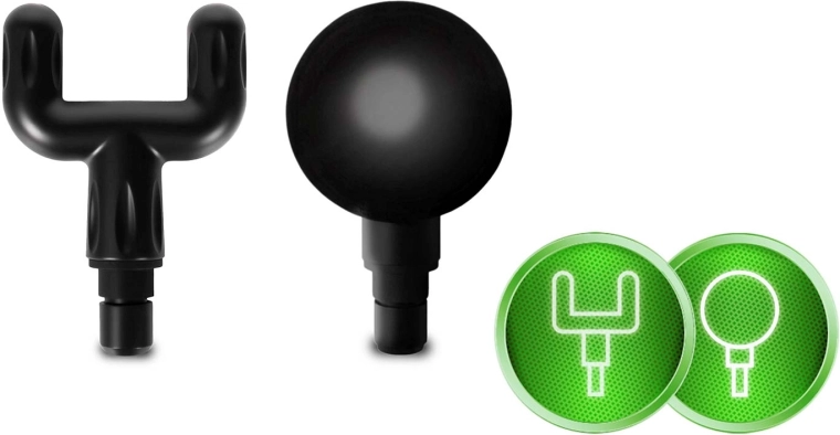 6 fej a teljes test célzott masszírozásához