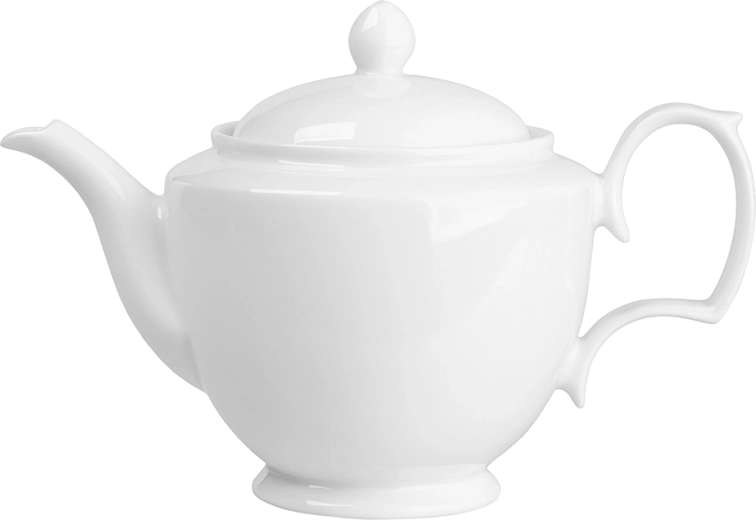 MariaPaula Klasyka fehér porcelán teáskanna 1,2 l