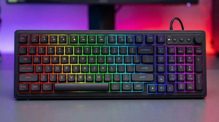 RGB háttérvilágítás a gamer hangulathoz
