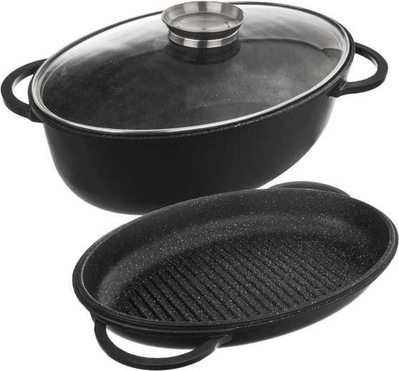 Tartós öntött kialakítás gránit tapadásmentességgel