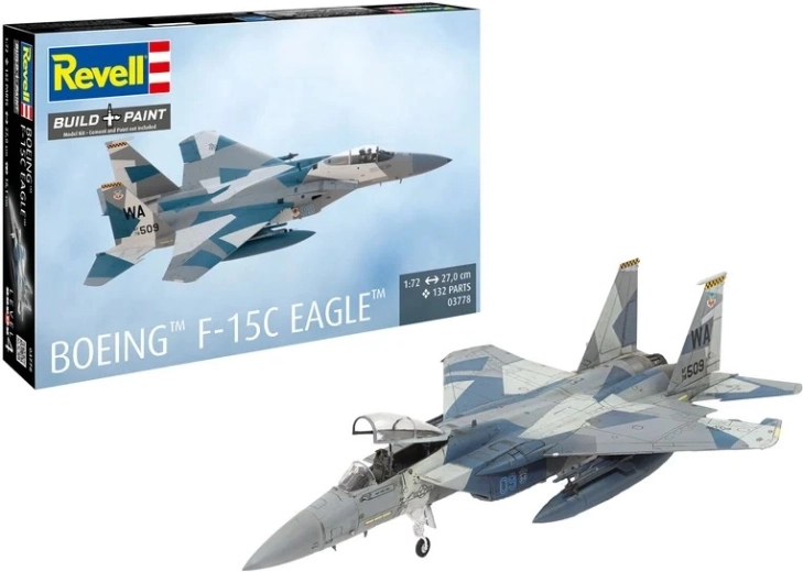 Boeing F-15C Eagle műanyag modell
