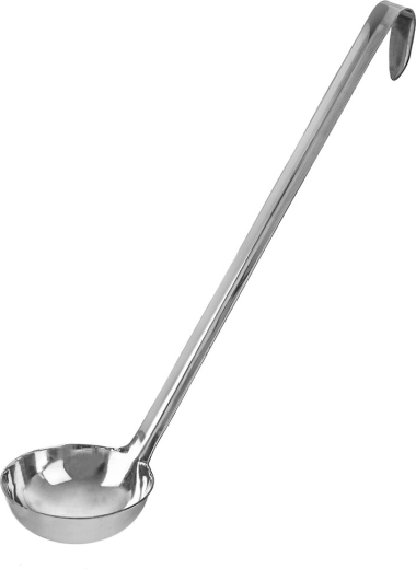 Rozsdamentes acél merőkanál 45 ml, 26 cm