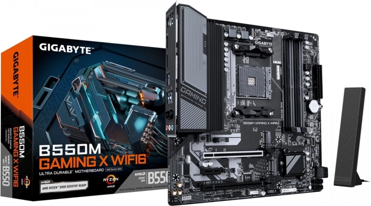 B550M Gaming X Wi‑Fi 6 mATX alaplap