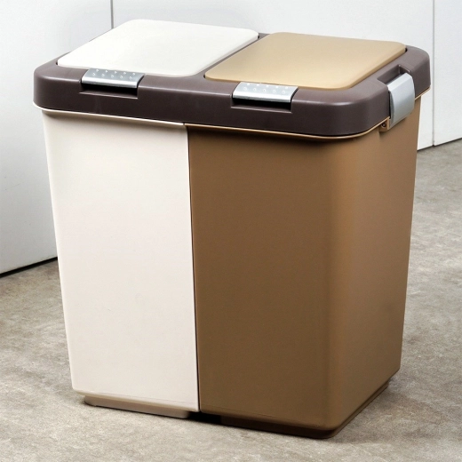 Két külön rekesz az egyszerű szelektáláshoz