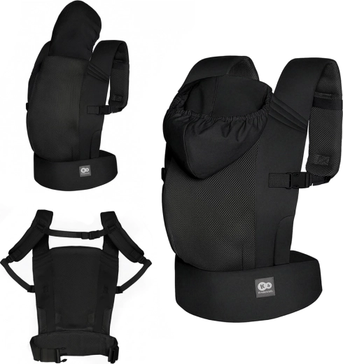 Kinderkraft ergonomikus hordozó Carrybee black