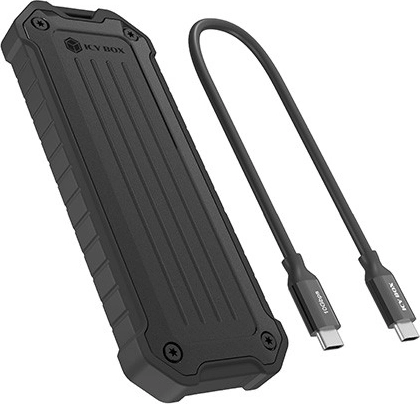 Alumínium tok M.2 NVMe és SATA SSD-hez, USB‑C 3.2 Gen 2, 10 Gb/s