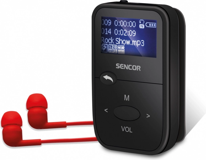Mp3 lejátszó sencor 8 gb micro sd-vel, fm rádióval és klipsszel