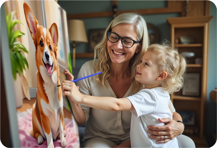 Három ecset minden részlethez