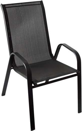 Kényelmes, egymásba rakható textilén székek