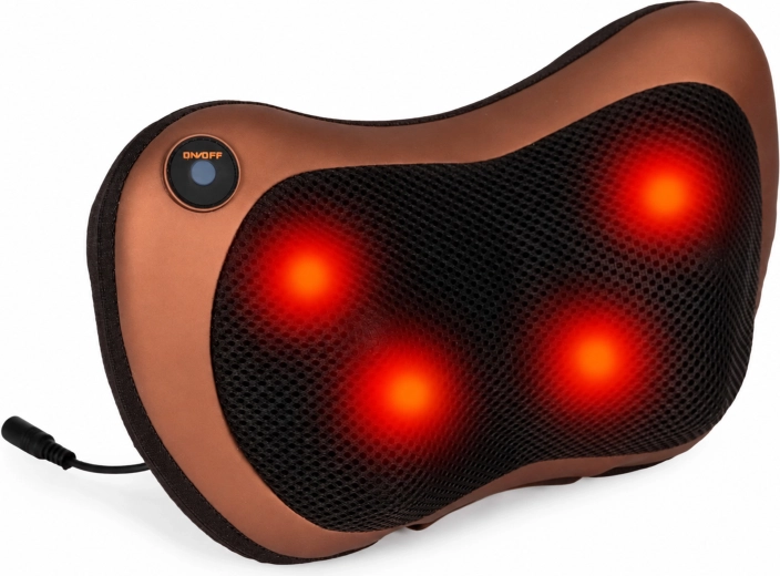 Fűtött shiatsu masszázs 4 fejjel
