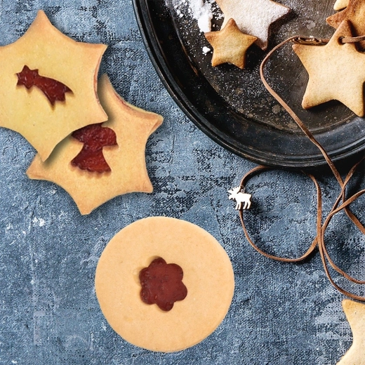 Készítsen csábító ablakos kekszeket