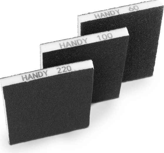 Csiszolószivacs készlet 125 × 100 × 12 mm, 3 db