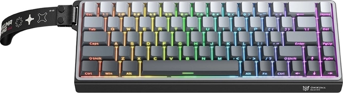 Onikuma G69 kompakt gamer mechanikus billentyűzet 68 billentyűvel, RGB