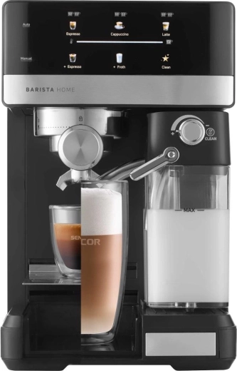 Automatikus tejhabosító cappuccinóhoz és lattéhoz