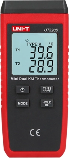 Uni-T UT320D kontaktos hőmérő