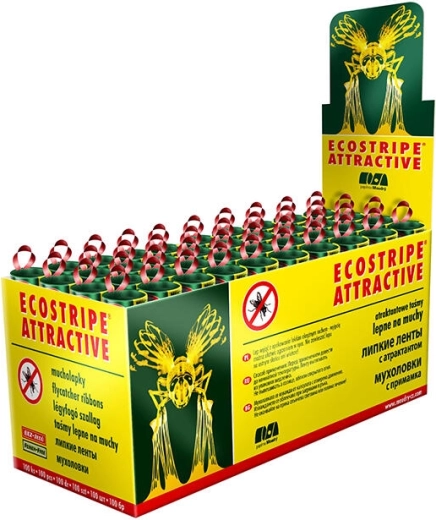 Mucholapka ECOSTRIPE UNI – kétoldalas ragasztós légyfogó szalag