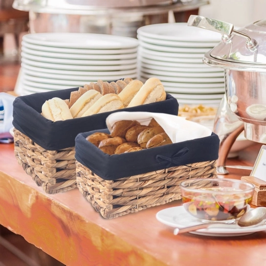 Stílusos péksütemény-tálalás