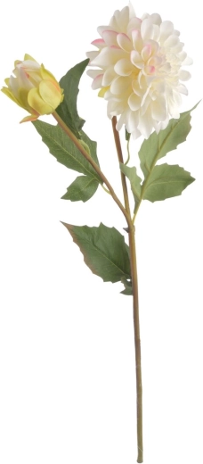 Művirág dália fehér 68 cm