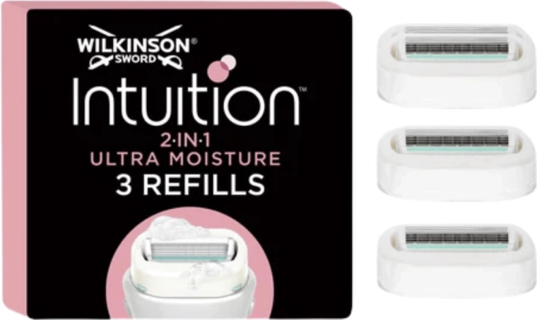 Wilkinson Intuition pótpengék 2 az 1-ben Ultra Moisture, 3 db