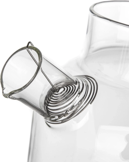 Tiszta kiöntés a spirál szűrőnek köszönhetően