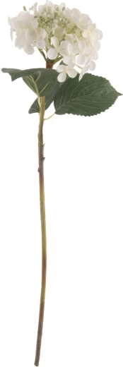 Mű hortenzia virág fehér 64 cm
