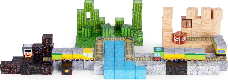 Kreatív világ pixeles stílusban