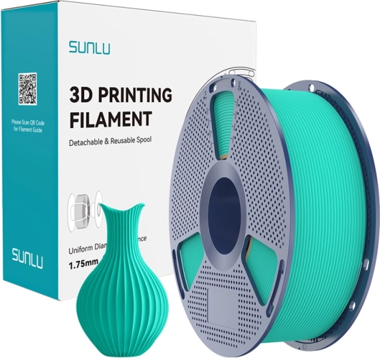Sunlu PLA Classic menta – filament 1,75 mm, 1 kg