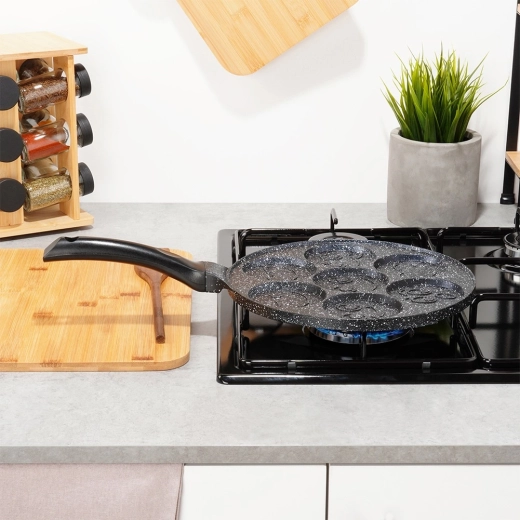 Egyenletes felmelegedés és kényelmes nyél