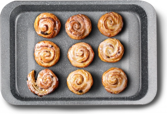 Mély tepsi GRANITE 36,5×27×4,5 cm