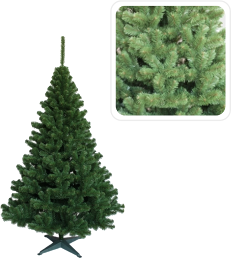 Mű karácsonyfa (fenyő) zöld 150 cm - 1 db