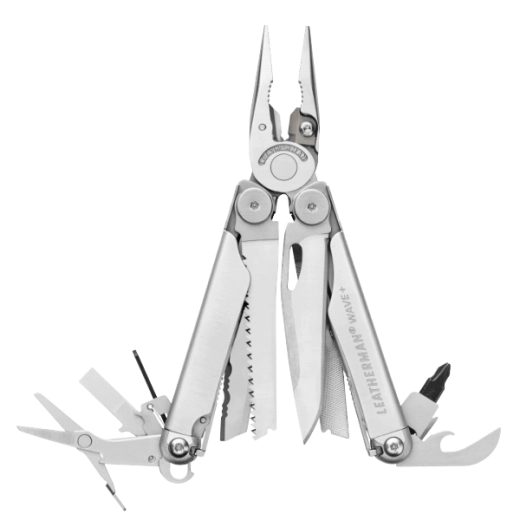 Leatherman Wave Plus multifunkciós szerszám, rozsdamentes