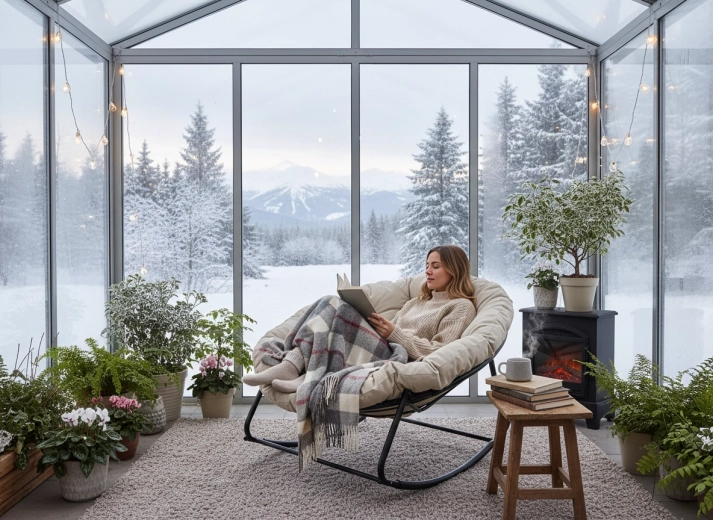 Erős acél váz finom ringással