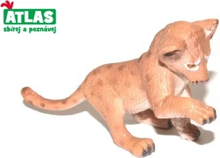 Oroszlánkölyök figurája 7,5 cm