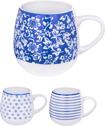 Blue design kerámia bögre 580 ml – mix