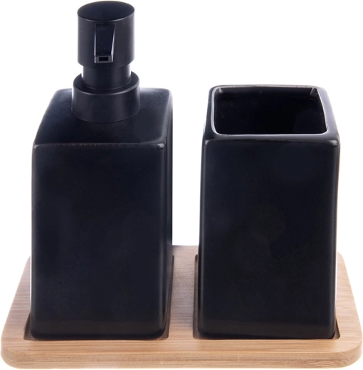 Tartós dolomit matt feketében