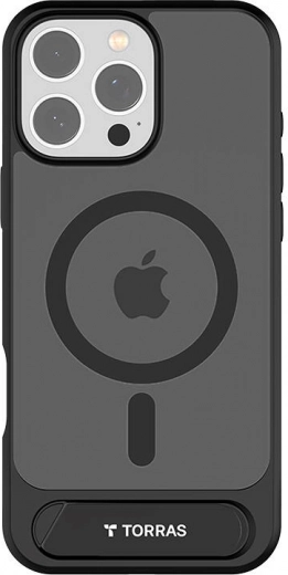TORRAS Pstand tok iPhone 16 Pro-hoz, fekete